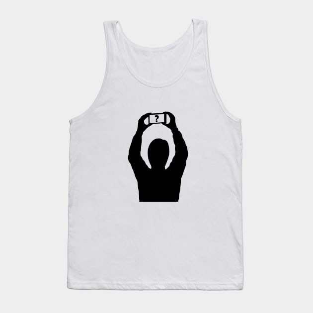 Man with mobile phone Tank Top by DarkoRikalo86